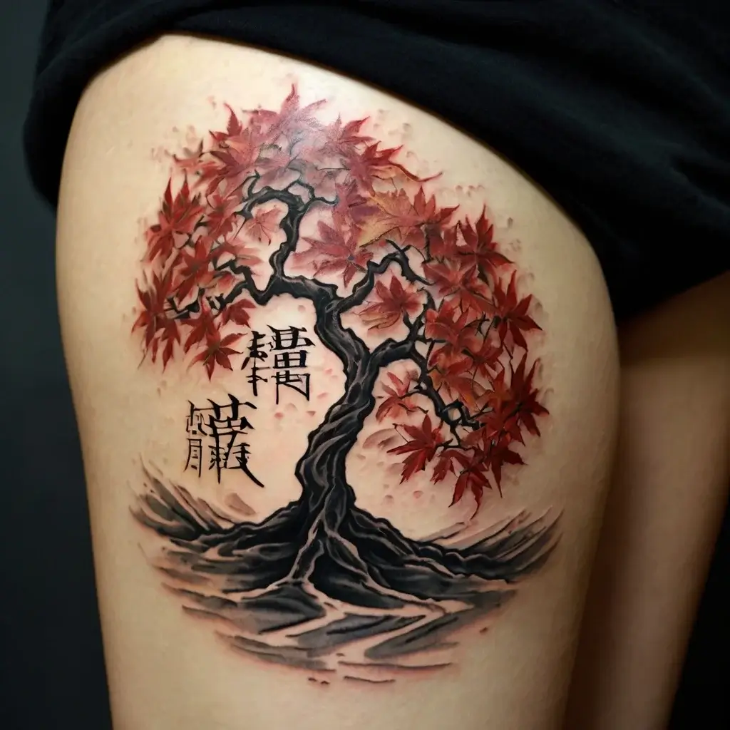 japanese maple tattoo (13)