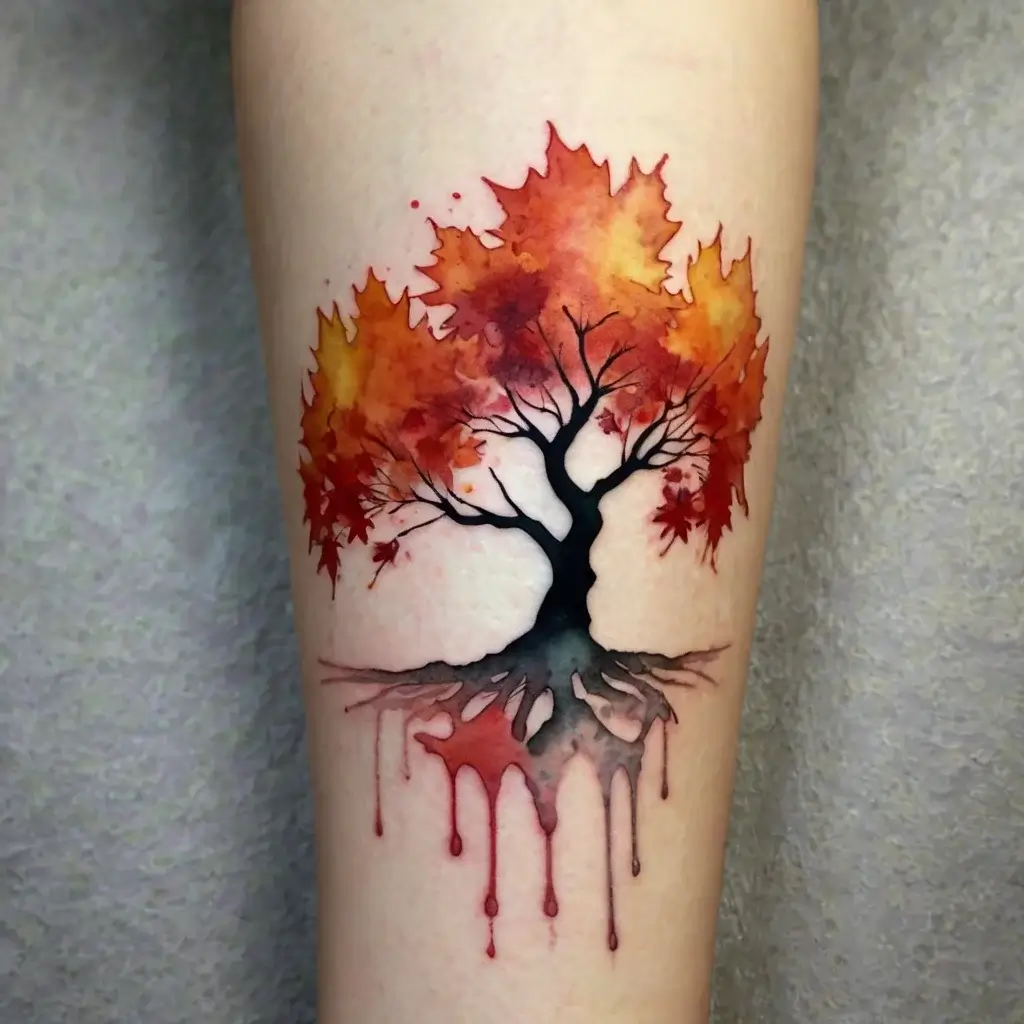 japanese maple tattoo (20)