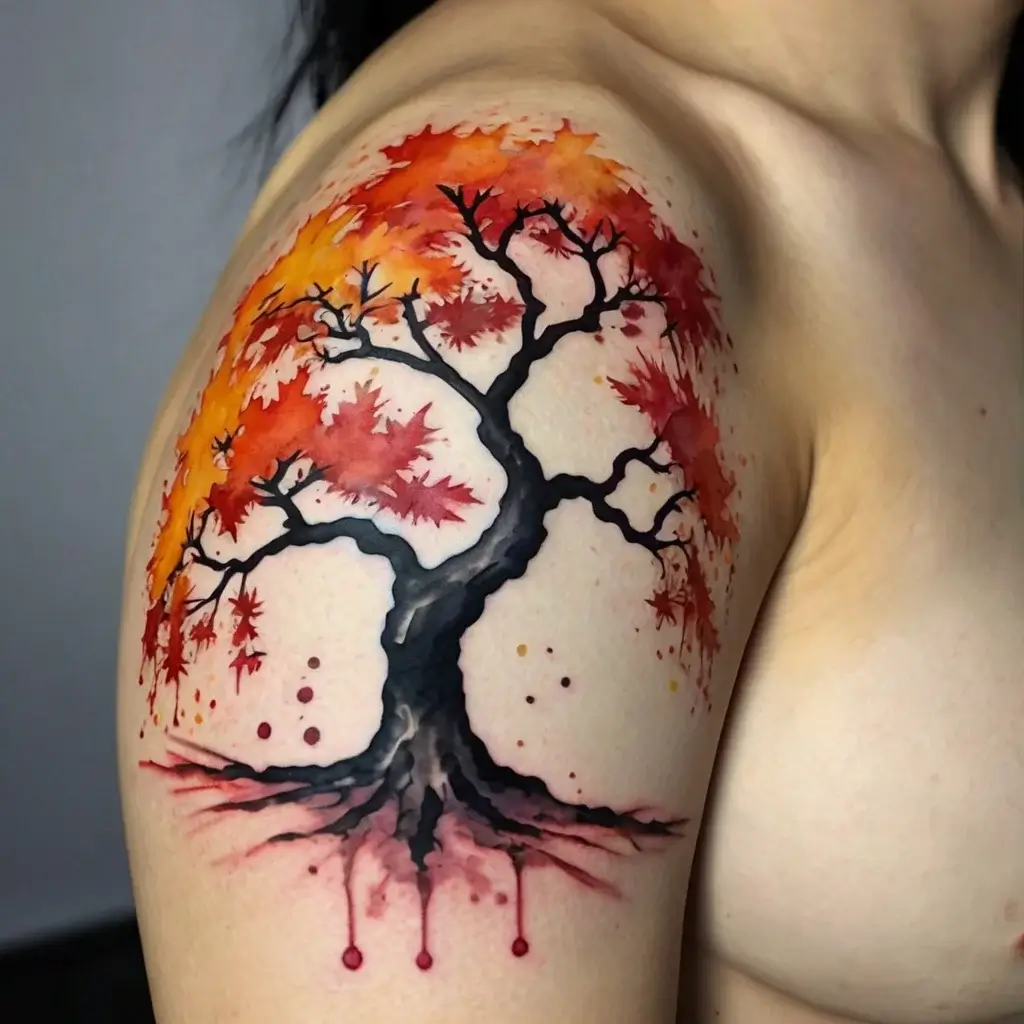 japanese maple tattoo (21)