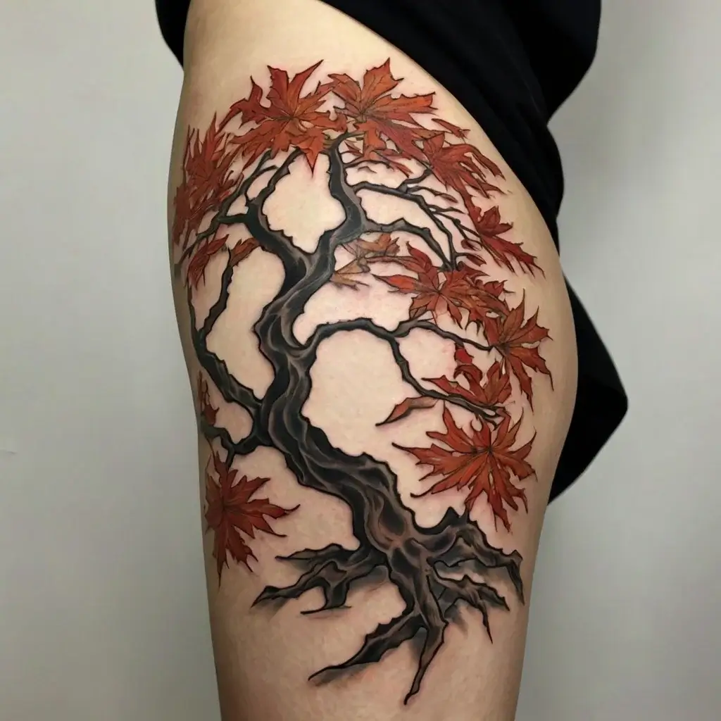 japanese maple tattoo (22)