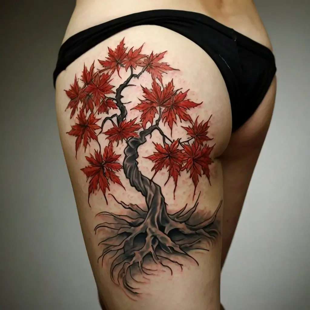 japanese maple tattoo (24)