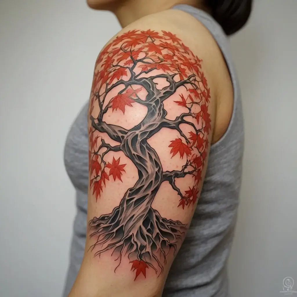 japanese maple tattoo (34)