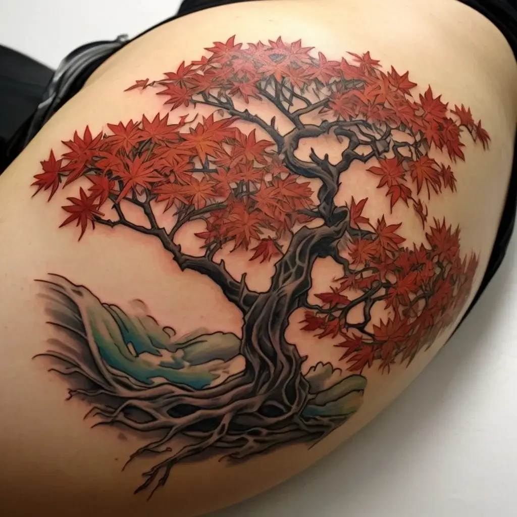 japanese maple tattoo (42)