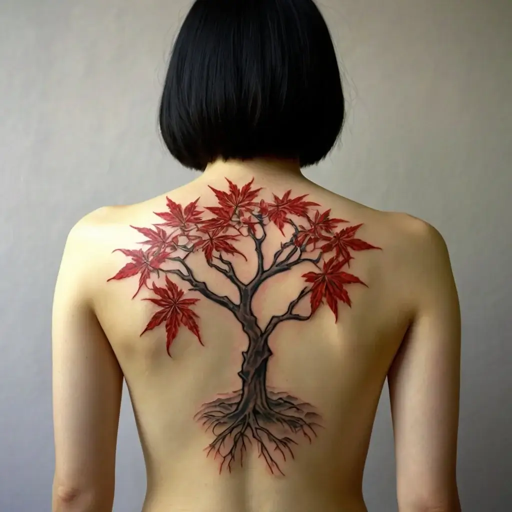 japanese maple tattoo (46)