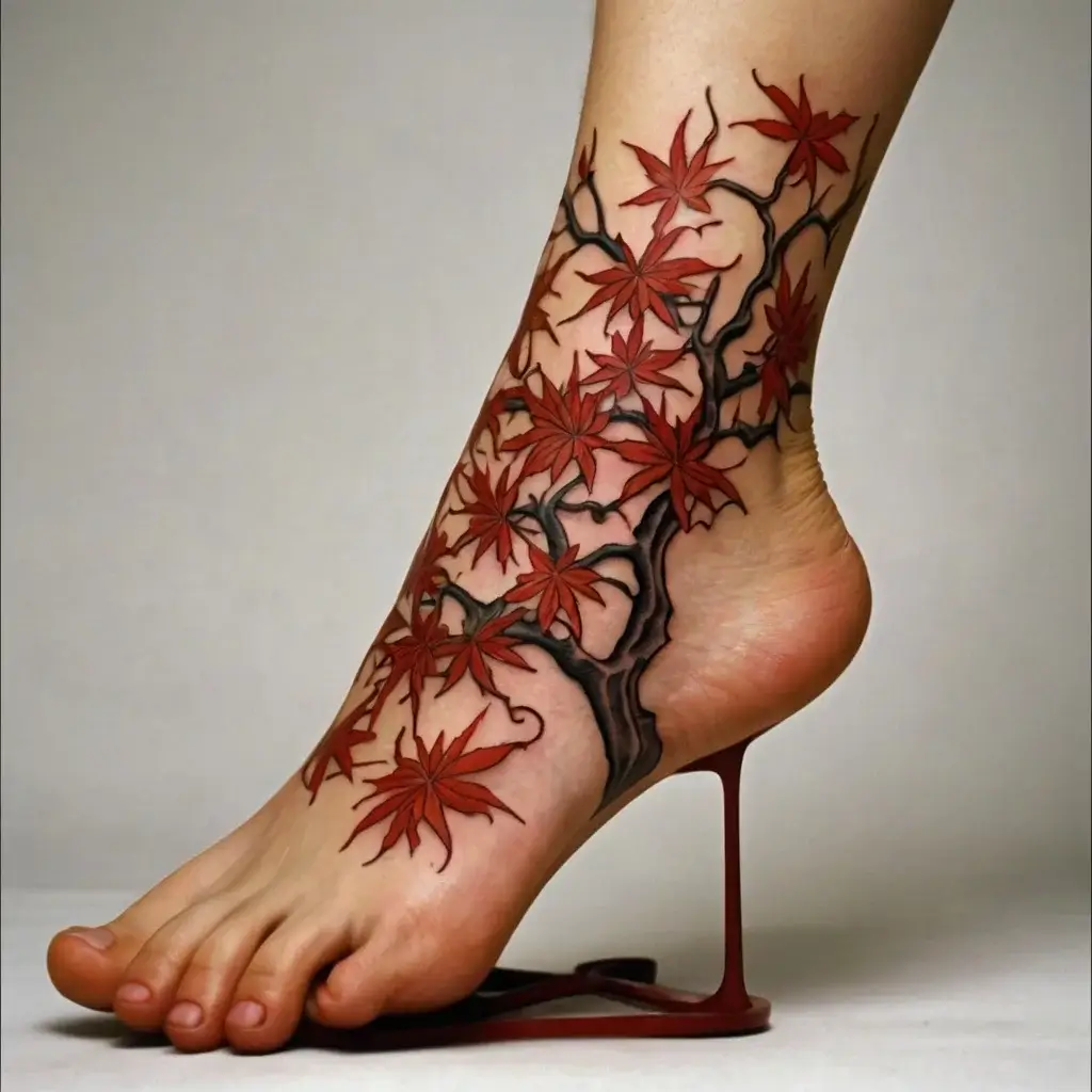 japanese maple tattoo (49)