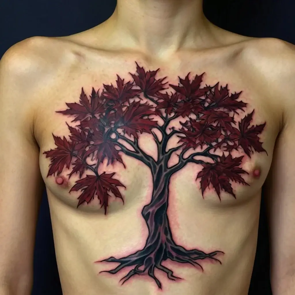 japanese maple tattoo (51)