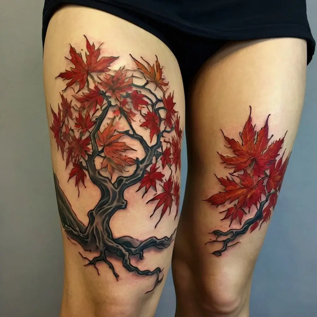 japanese maple tattoo (55)