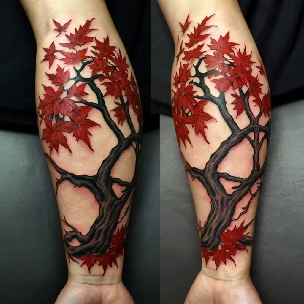 japanese maple tattoo (57)