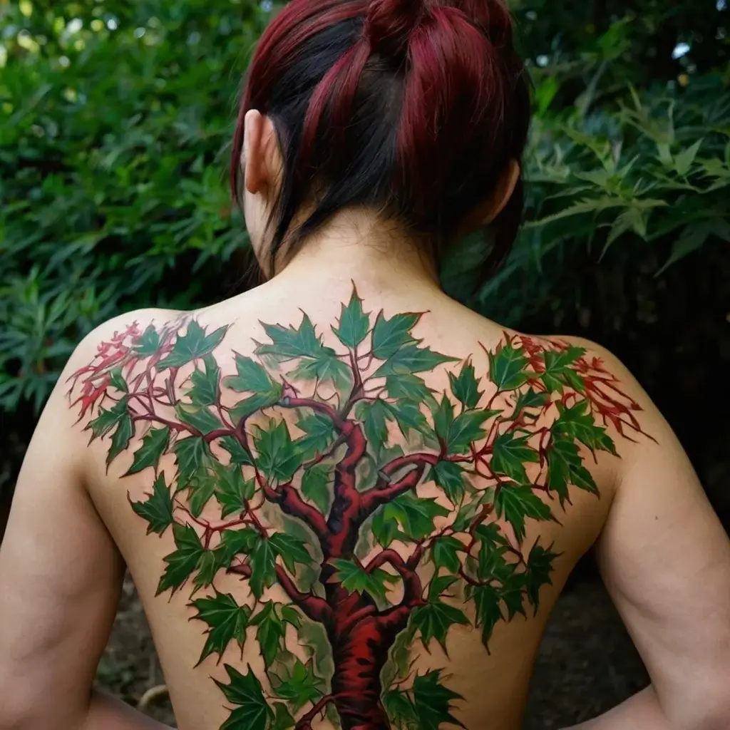 japanese maple tattoo (60)