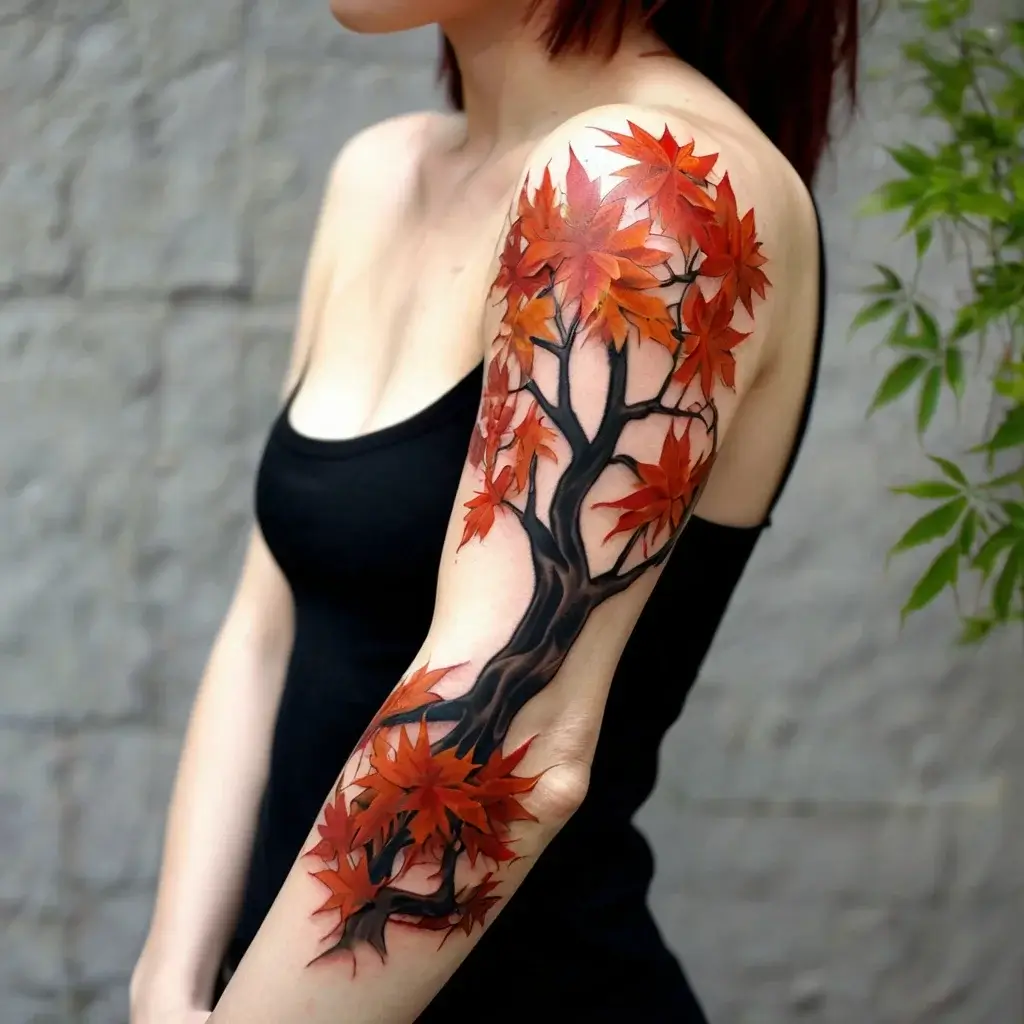 japanese maple tattoo (62)