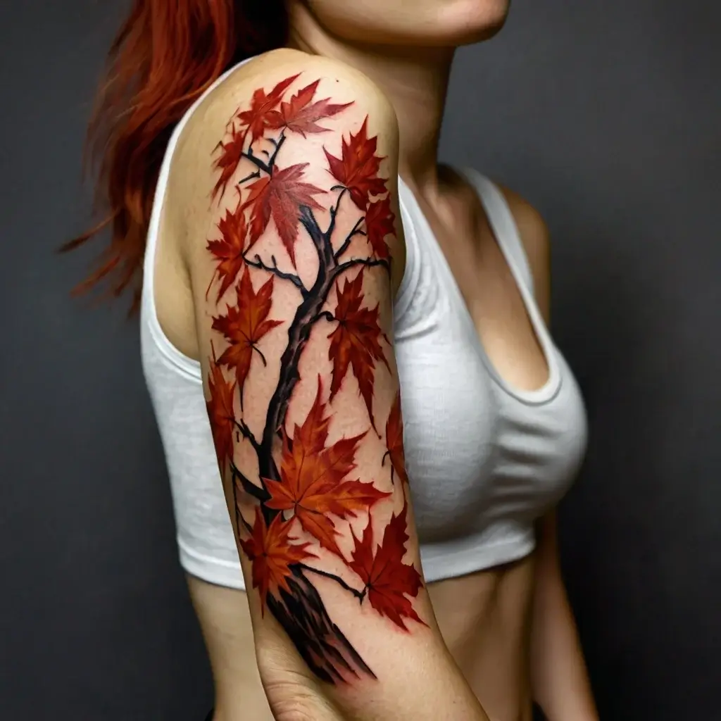 japanese maple tattoo (63)