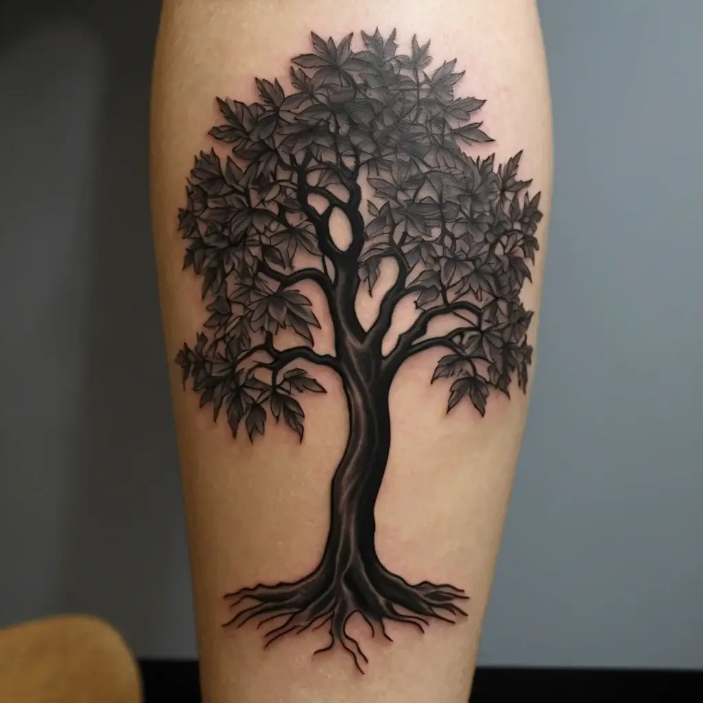 japanese maple tattoo (9)