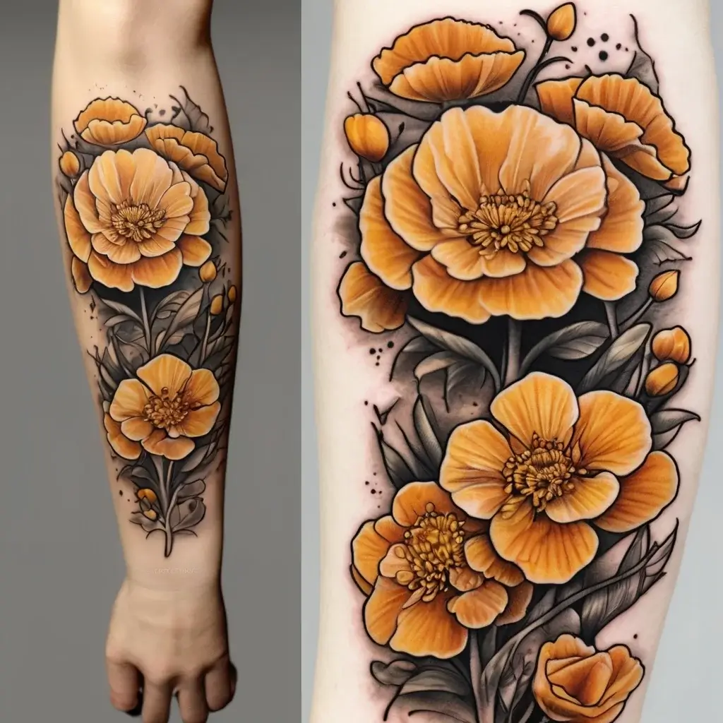 marigold Tattoo (103)