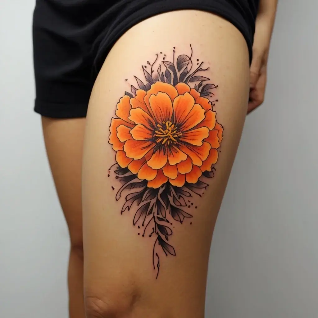 marigold Tattoo (13)