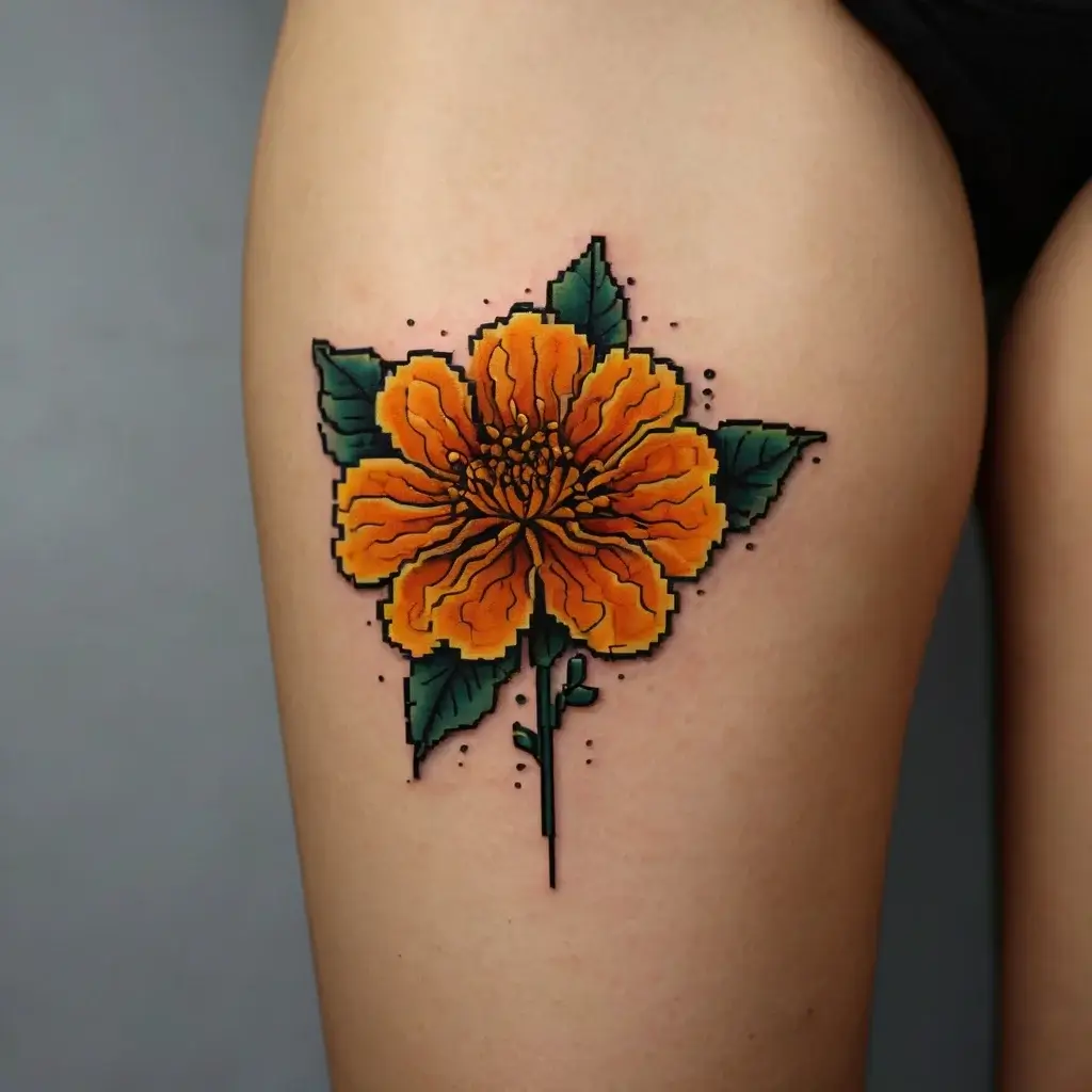 marigold Tattoo (21)