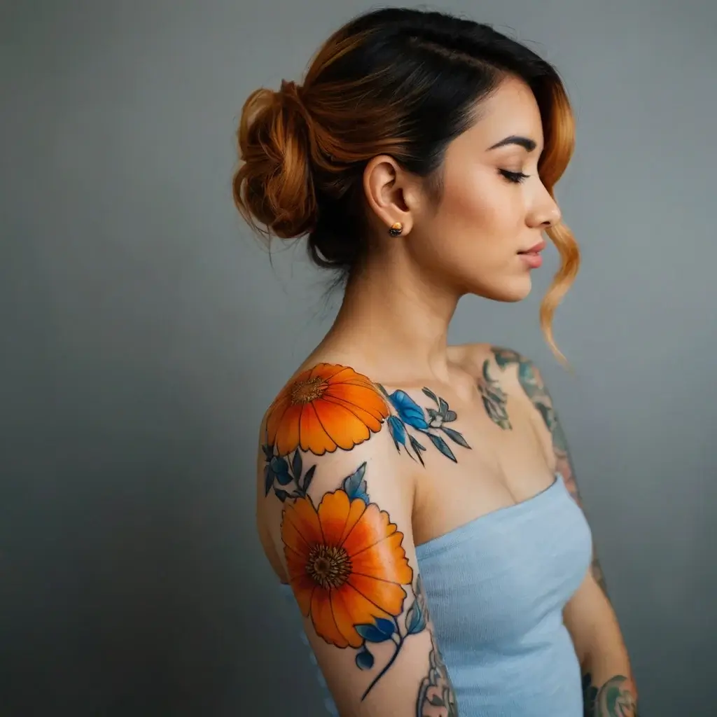 marigold Tattoo (3)