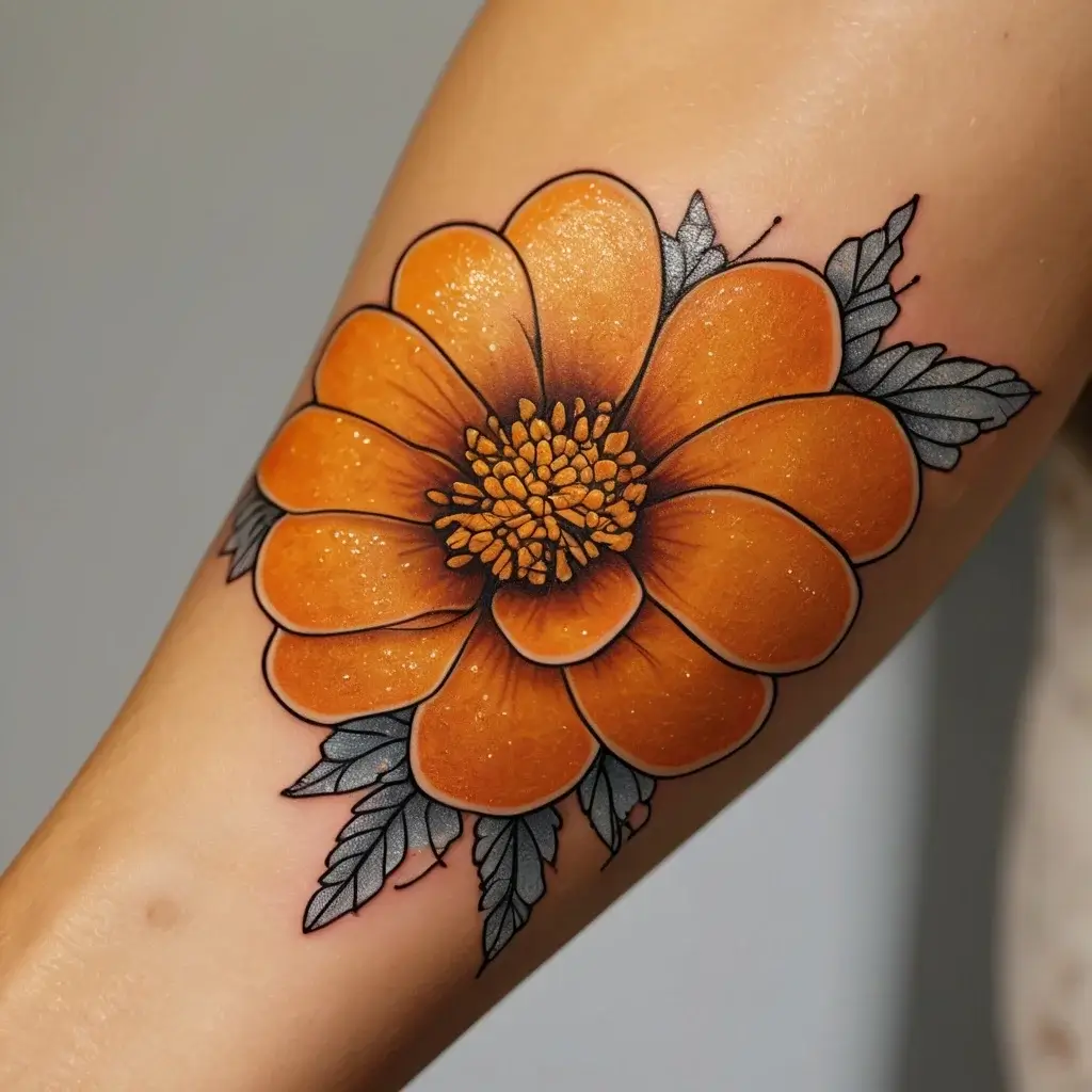 marigold Tattoo (4)