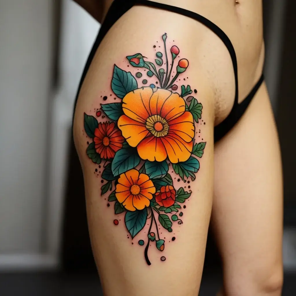 marigold Tattoo (52)