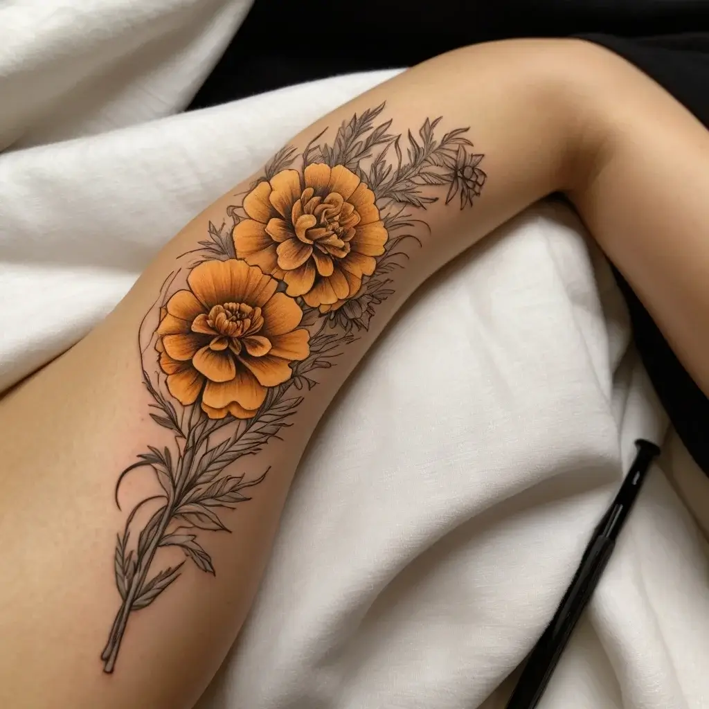 marigold Tattoo (57)