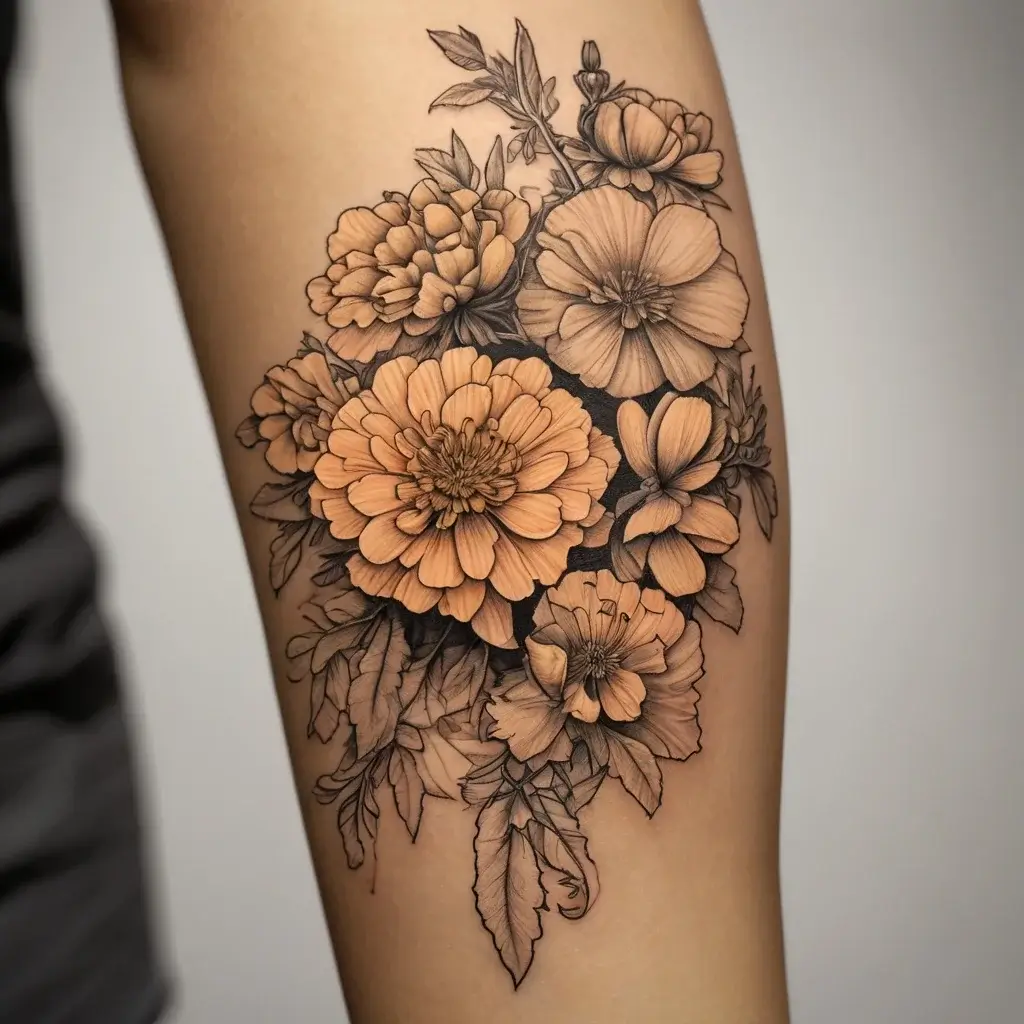 marigold Tattoo (58)