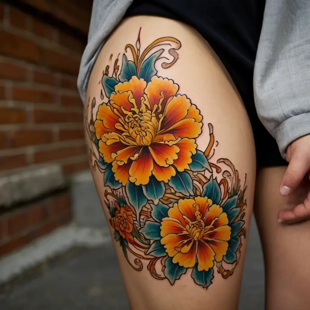 marigold Tattoo (61)