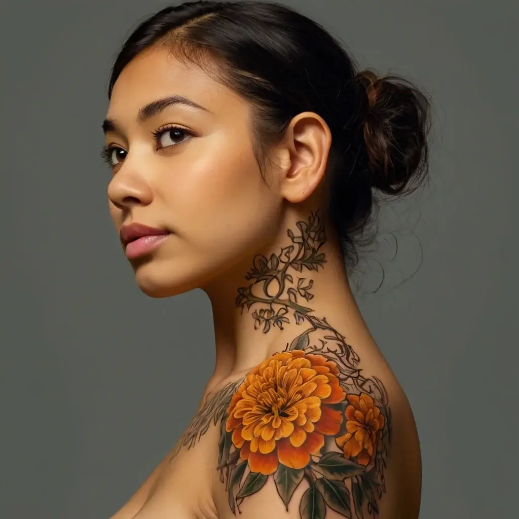 marigold Tattoo (80)