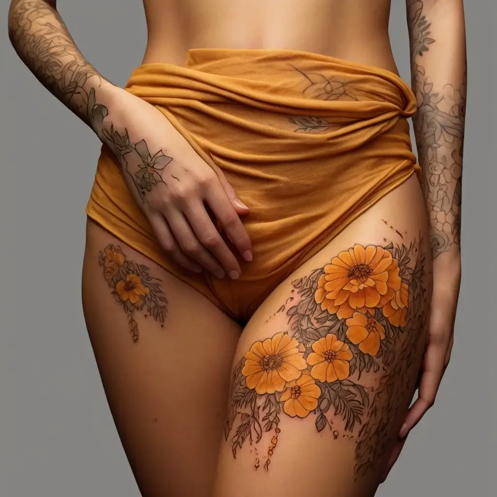 marigold Tattoo (89)