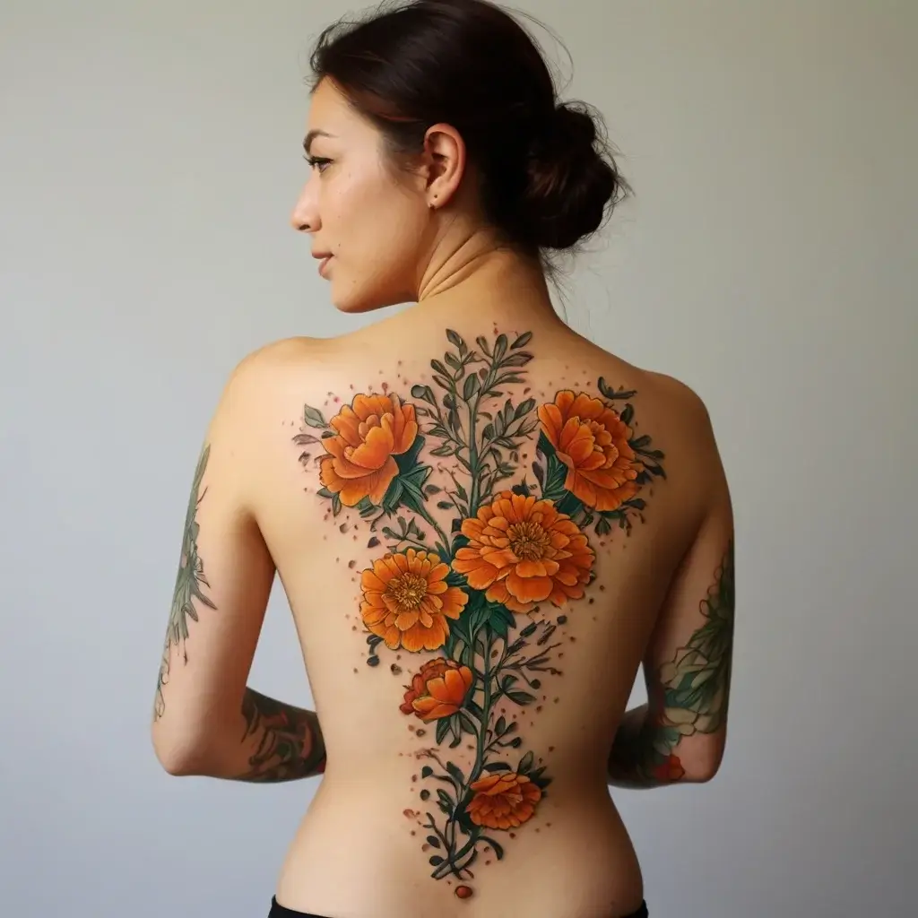 marigold Tattoo (90)