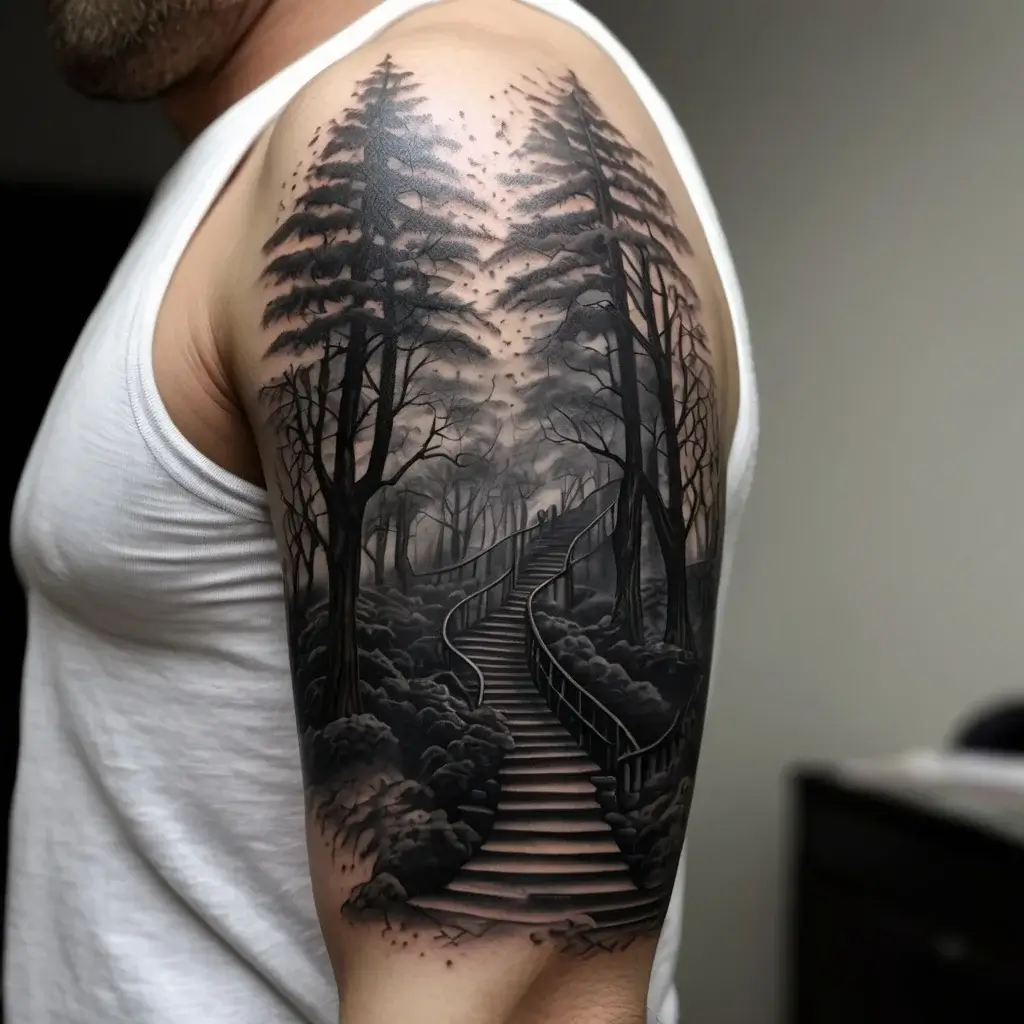 mc escher tattoo (2)