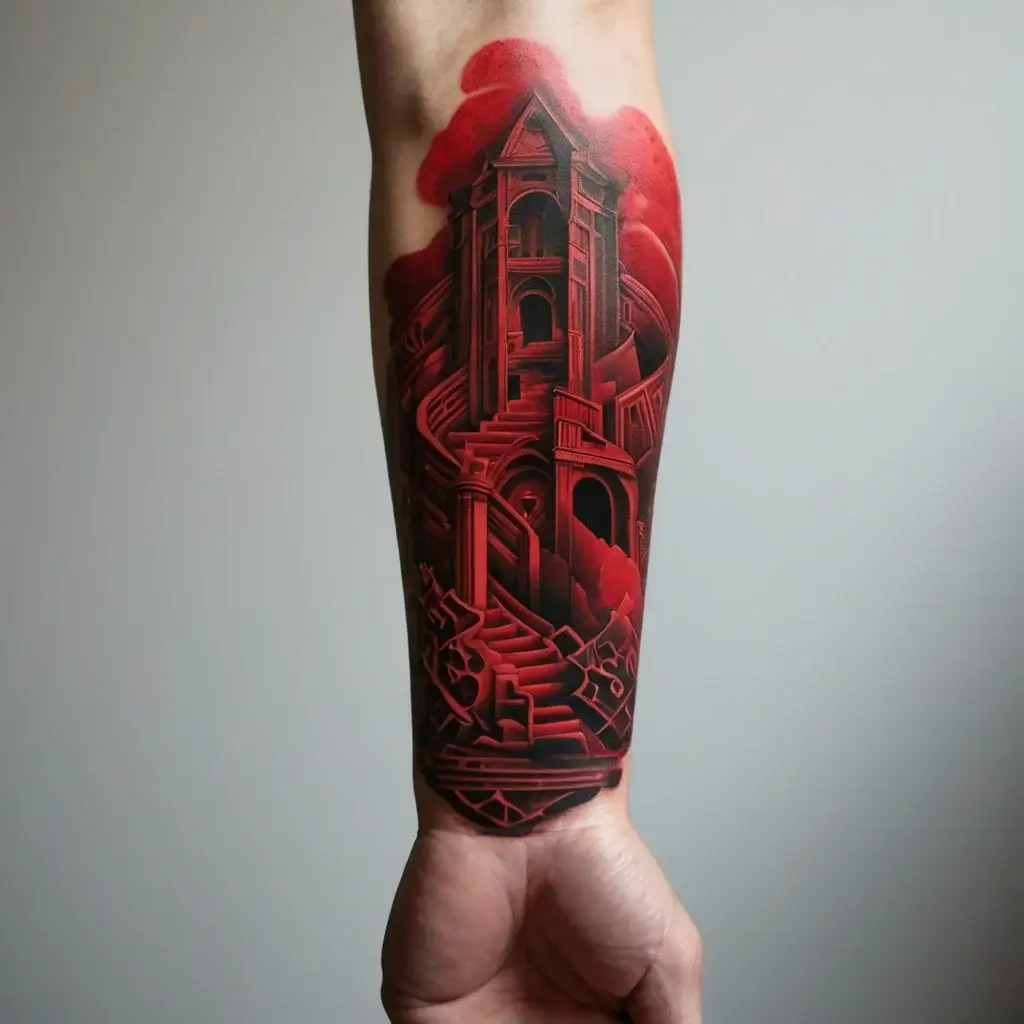 mc escher tattoo (56)