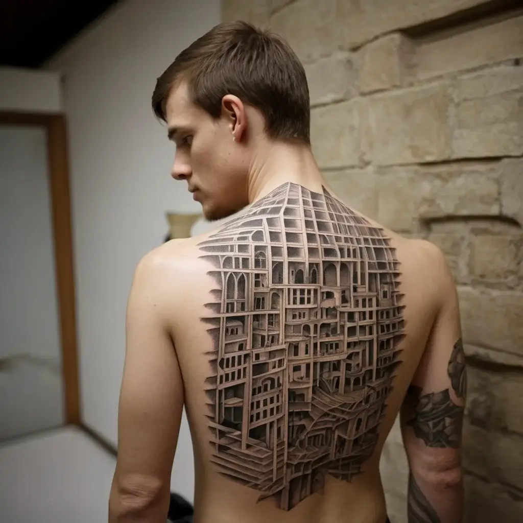 mc escher tattoo (57)