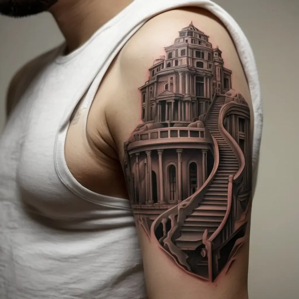 mc escher tattoo (7)