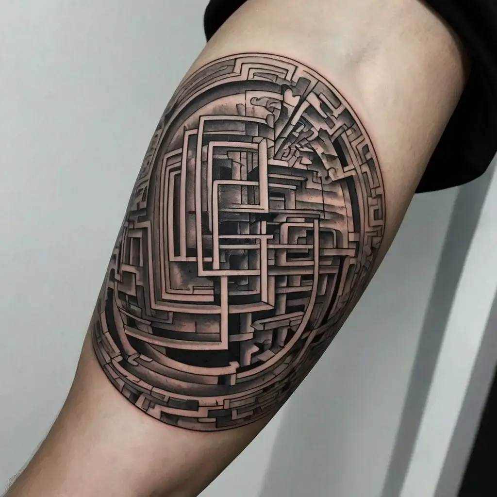 mc escher tattoo (8)