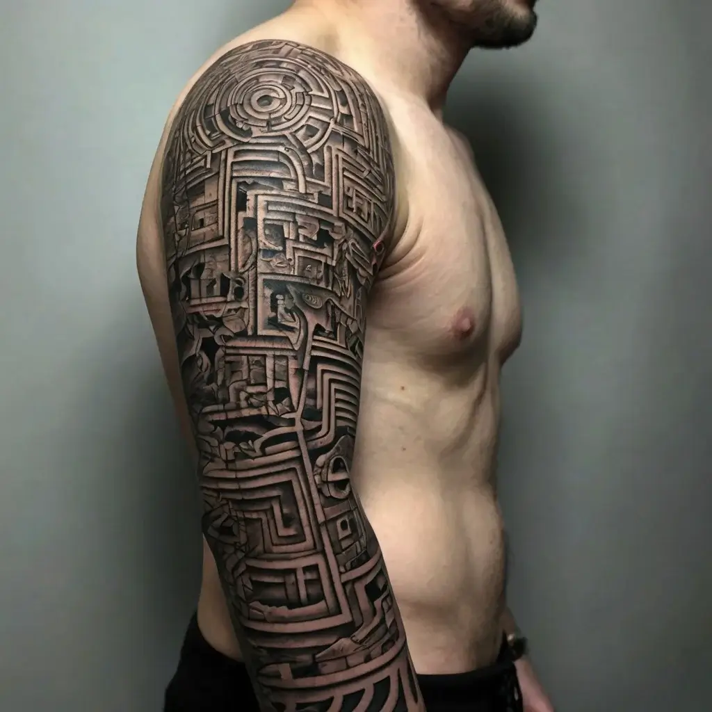 mc escher tattoo (92)