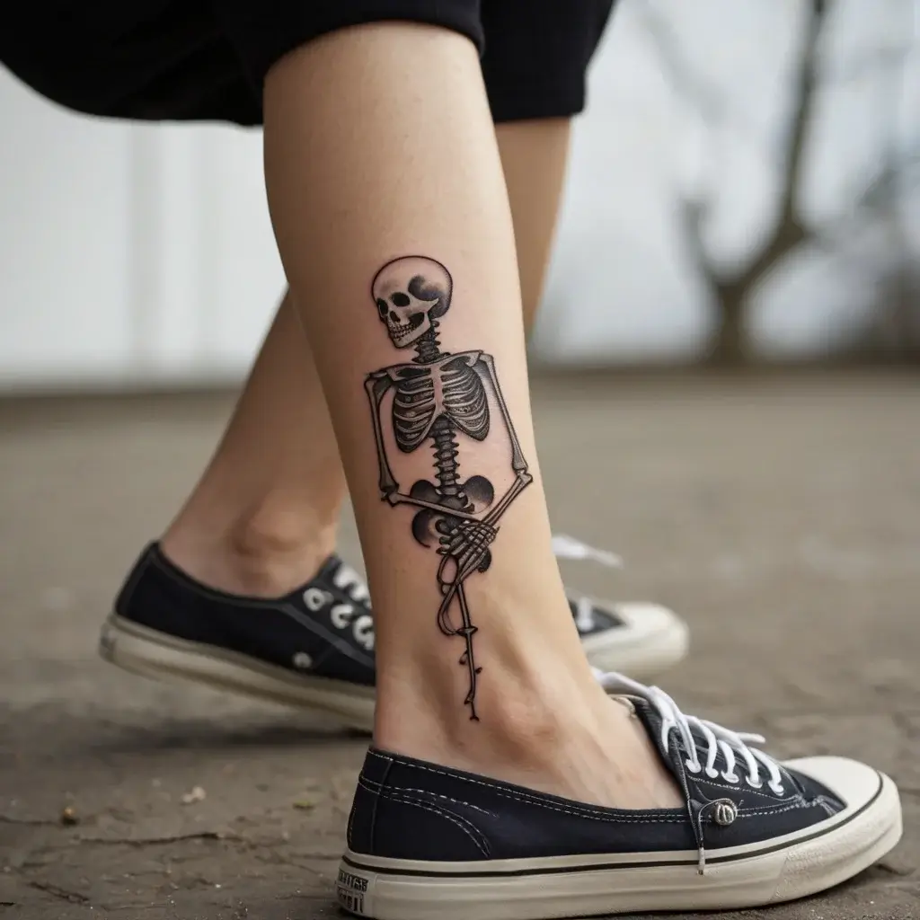 praying skeleton tattoo (12)