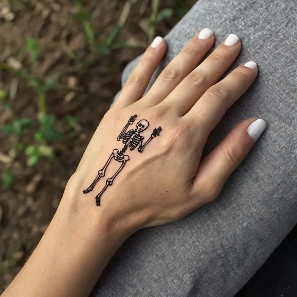 praying skeleton tattoo (36)