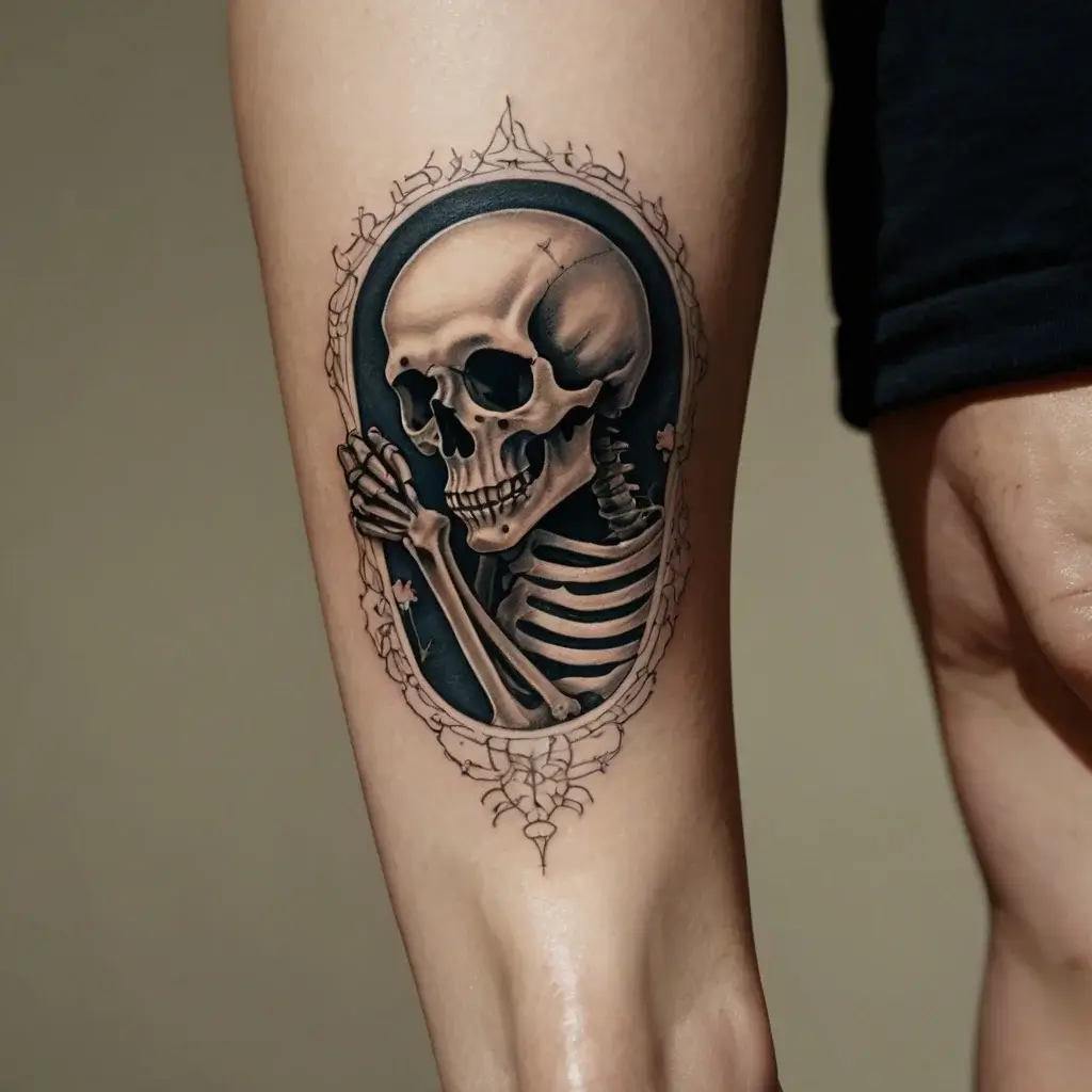 praying skeleton tattoo (4)