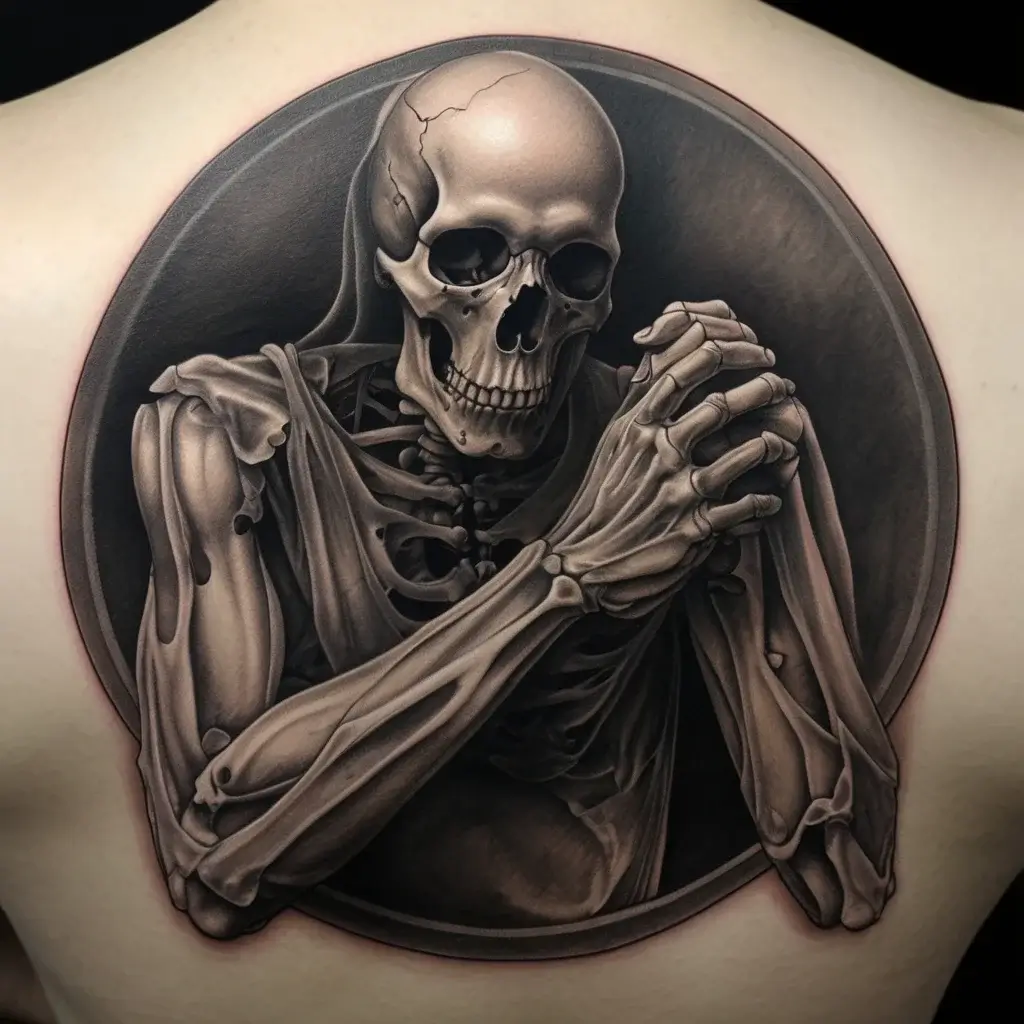 praying skeleton tattoo (42)