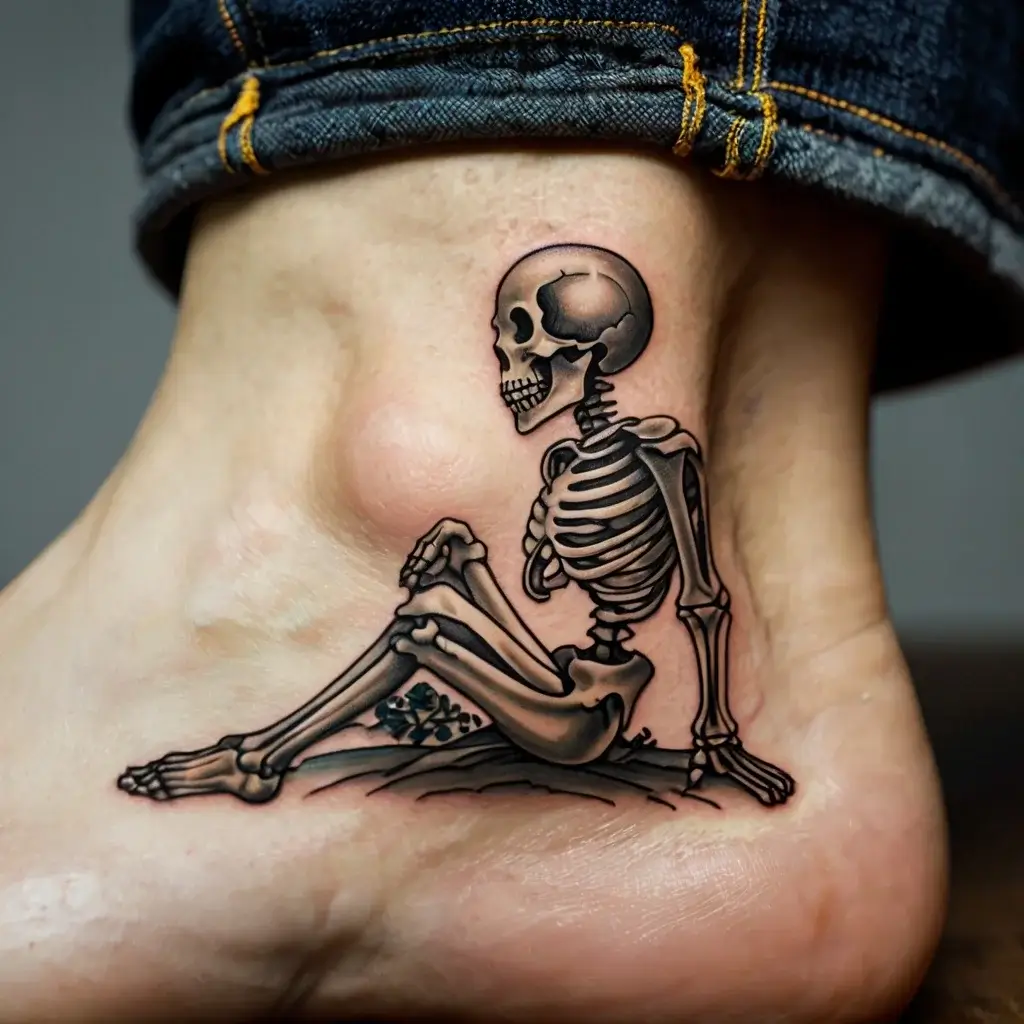 praying skeleton tattoo (46)