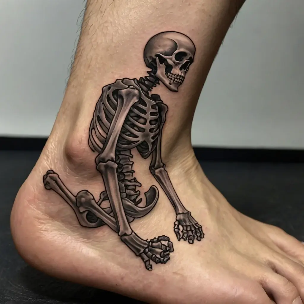 praying skeleton tattoo (48)