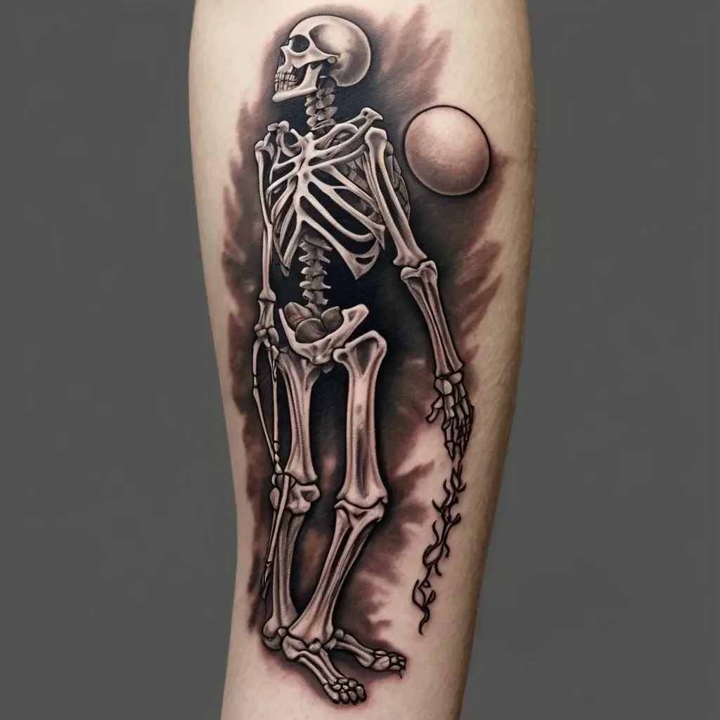 praying skeleton tattoo (65)