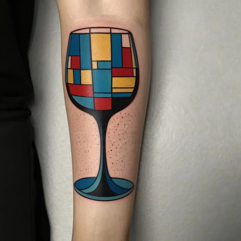 wine glass tattoo (36)