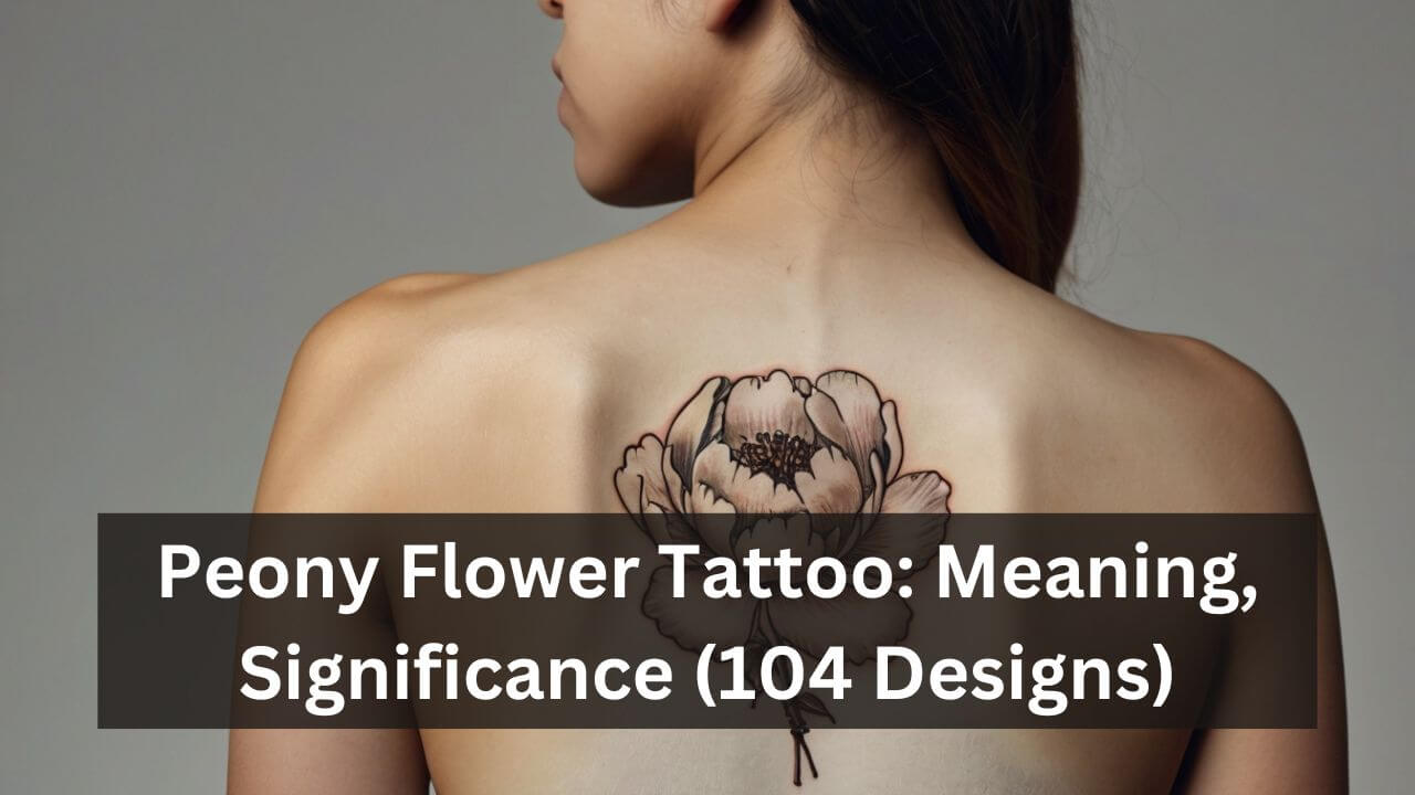 Peony Flower Tattoo