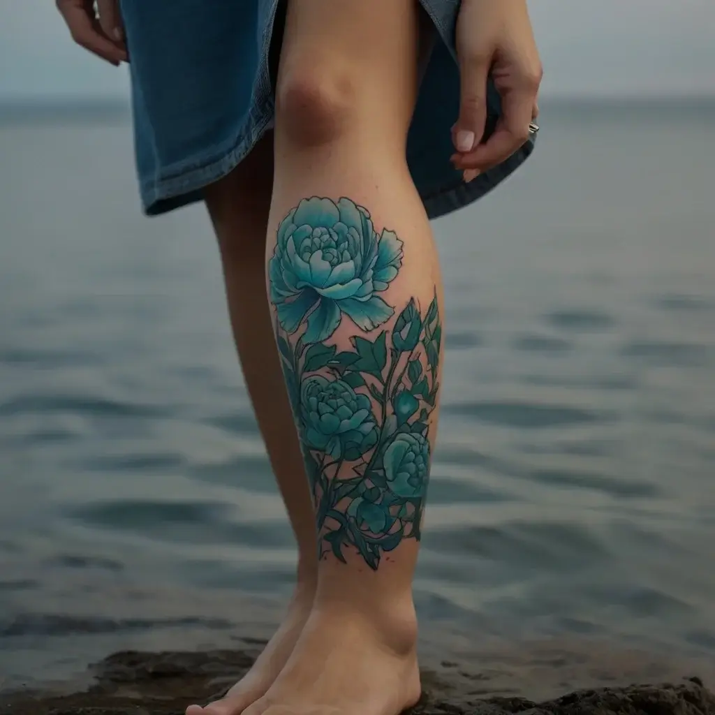 Peony Flower Tattoos (20)