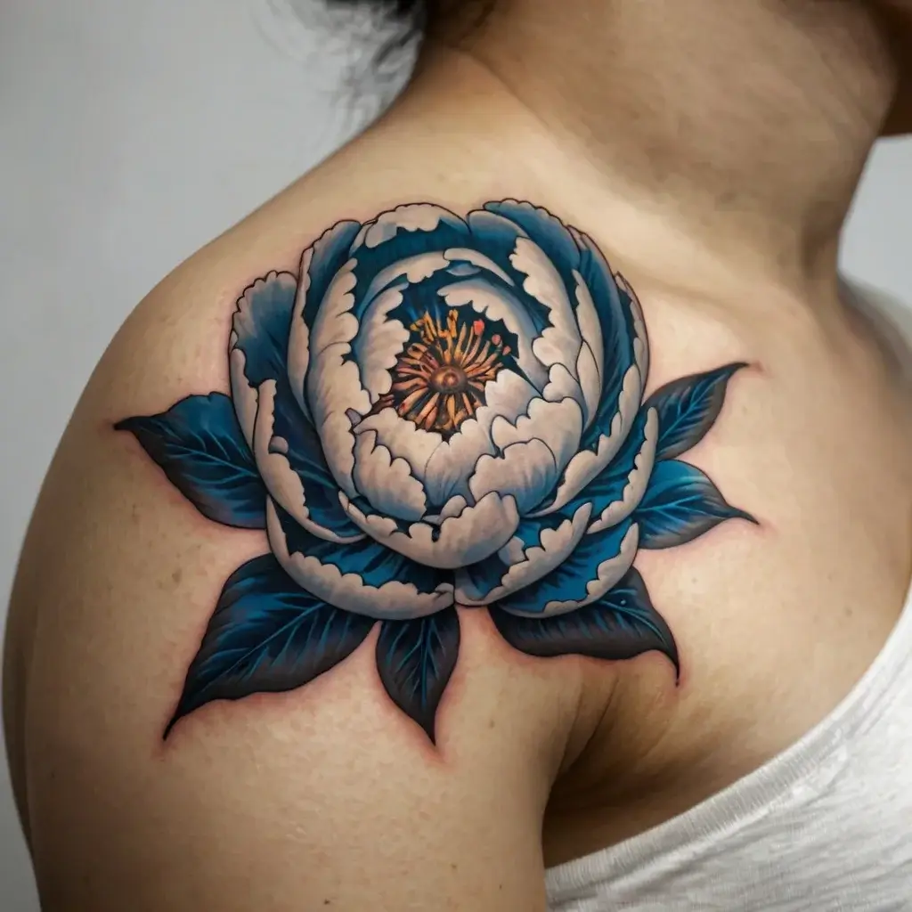 Peony Flower Tattoos (23)