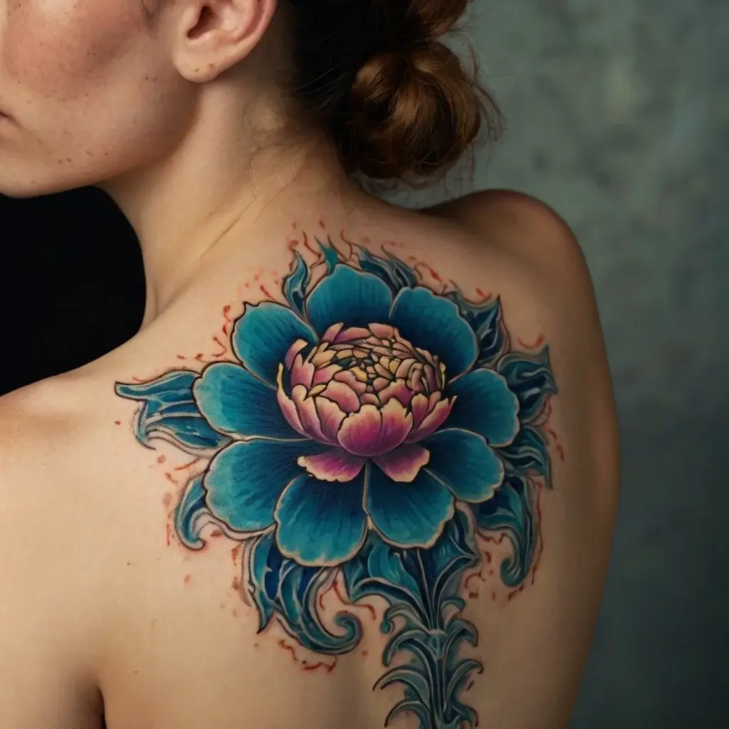 Peony Flower Tattoos (24)