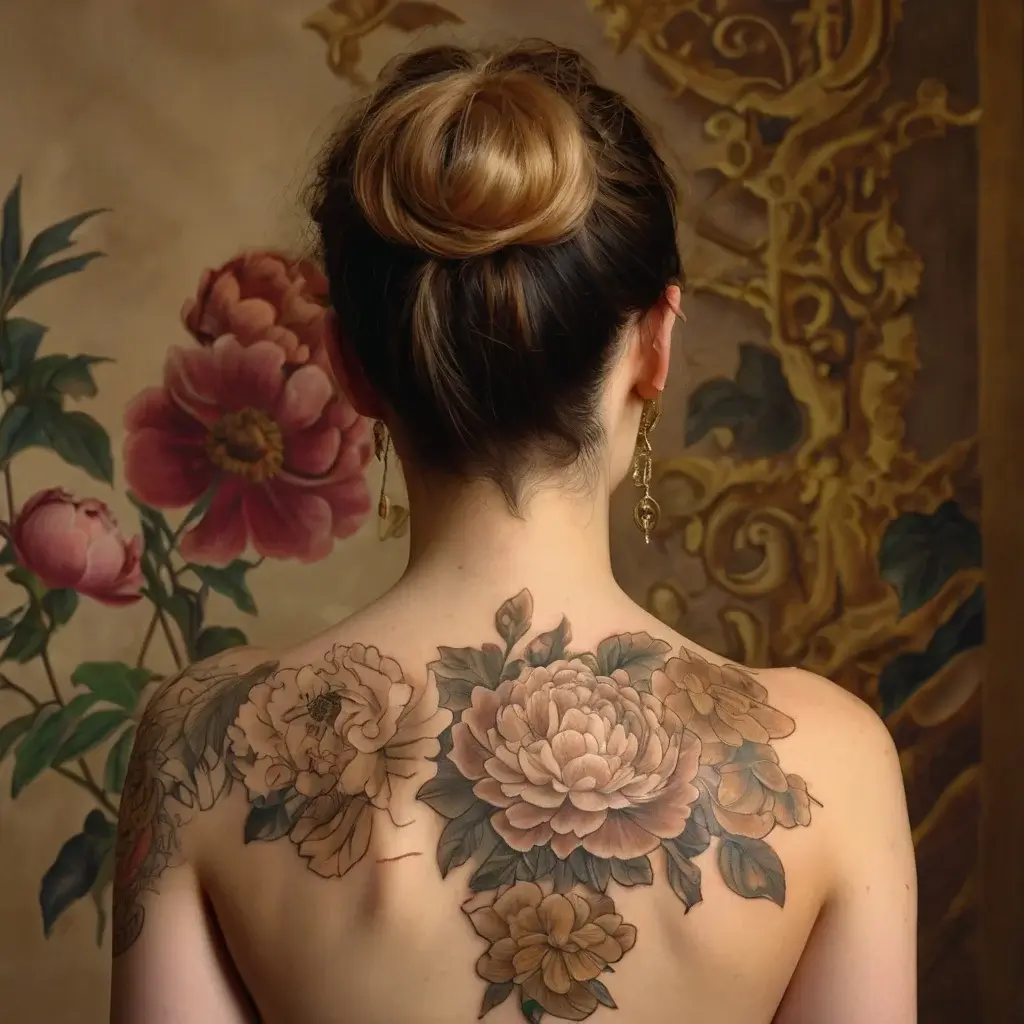 Peony Flower Tattoos (53)