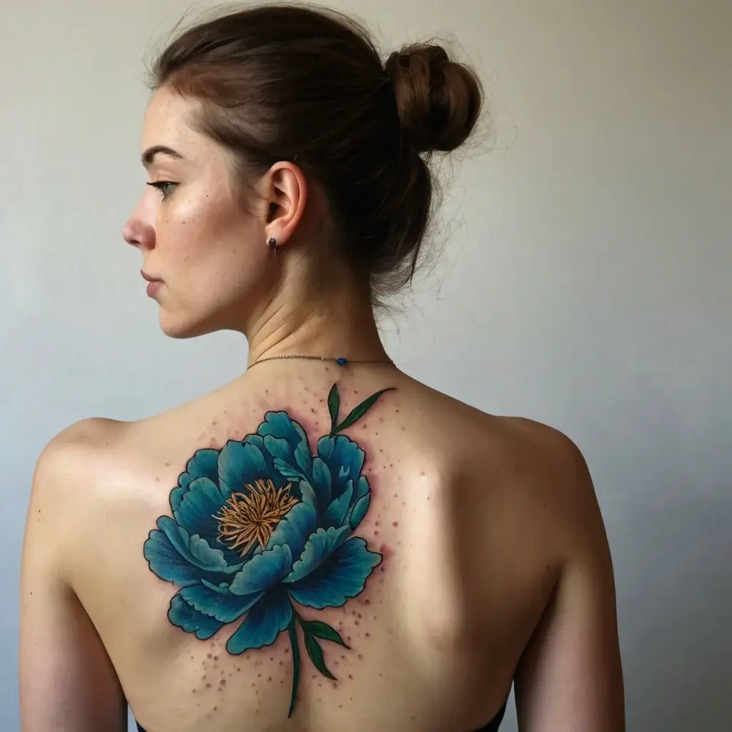 Peony Flower Tattoos (60)