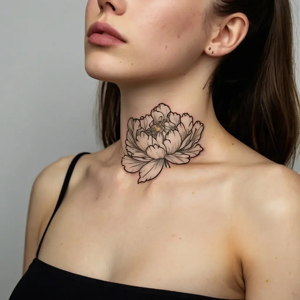 Peony Flower Tattoos (79)