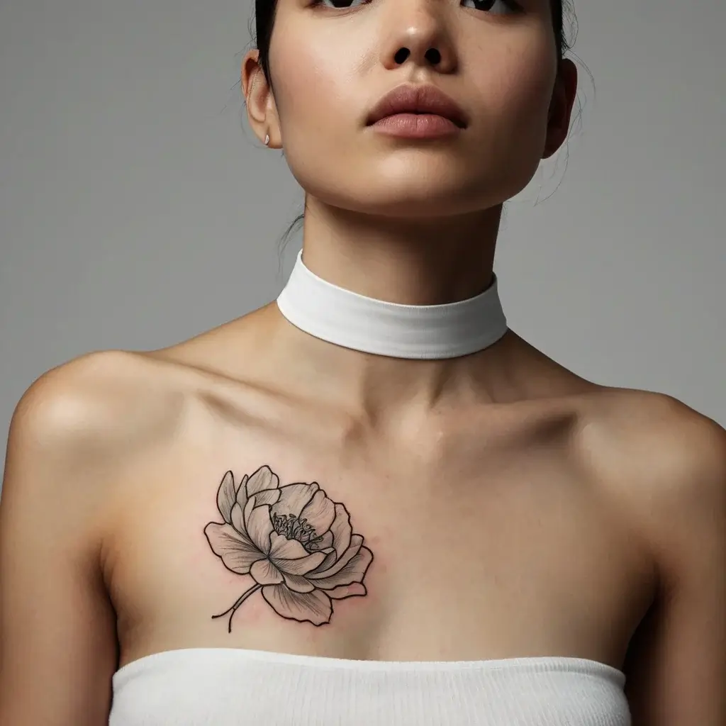 Peony Flower Tattoos (81)